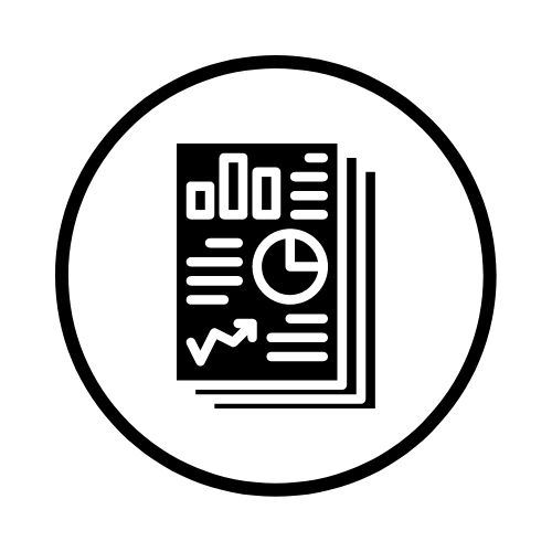 Picture of reports in a circle